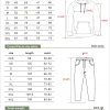 Corpse Husband Hoodie Suit size chart